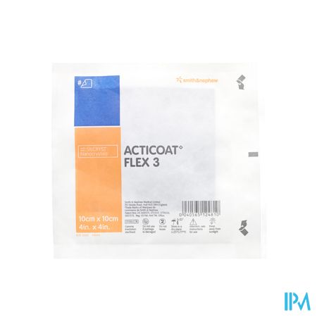 Acticoat Flex 3 Verb Ind.ster 10x 10cm 1 66800399