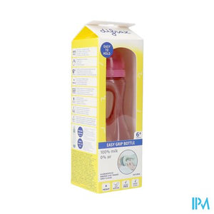 Difrax Handgreepfles Raspberry 240ml