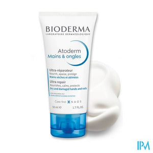 Bioderma Atoderm Handcreme Formule Parf Tube 50ml