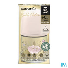 Afbeelding in Gallery-weergave laden, Suavinex Gold Bottle Silicone Slow Flow 150ml Pink
