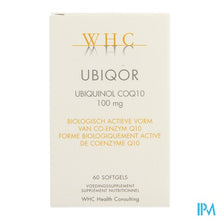 Afbeelding in Gallery-weergave laden, UbiQor Ubiquinol 100mg Softgels 60
