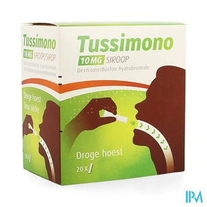 Tussimono 10mg Siroop Zakje 20