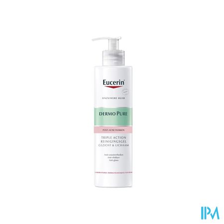 Eucerin Dermopure Triple Action Reinigingsgel400ml