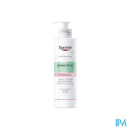 Eucerin Dermopure Triple Action Reinigingsgel400ml