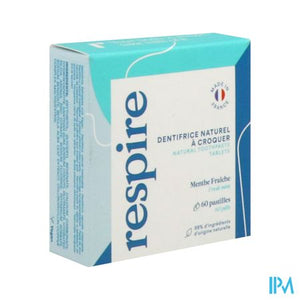 Respire Vaste Tandpasta Zuigtabletten 60 Met Etui