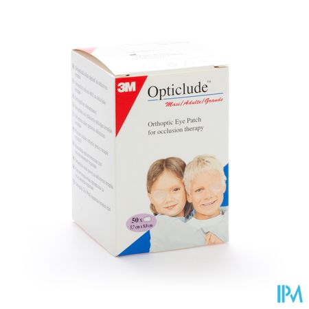 Opticlude 3m Oogkompres Stand 82mmx57mm 50 1539