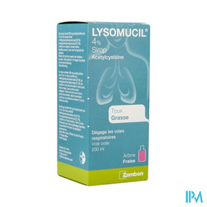 Lysomucil 4% Siroop 200ml