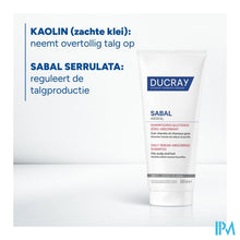 Charger l'image dans la galerie, Ducray Sabal Argeal Dag. Sh Talgabsorberende 200ml
