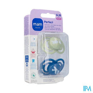 Mam Perfect Fopspeen Silicone 6-16m Blue 2