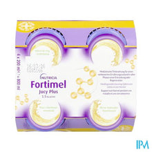 Afbeelding in Gallery-weergave laden, Fortimel Jucy Plus Peer Vlierbloes. 4x200ml 185088
