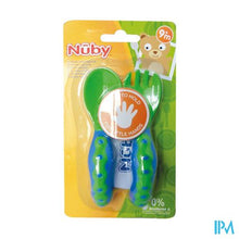 Afbeelding in Gallery-weergave laden, Nuby Eerste Bestekje - 9m+
