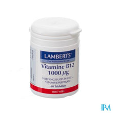 Afbeelding in Gallery-weergave laden, Lamberts Vitamine B12 1000mcg Tabl 60
