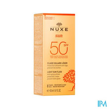 Load image into Gallery viewer, Nuxe Sun Fluide Visage Spf50 50ml Nf
