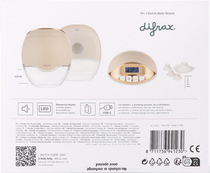 Difrax Hands-free Borstkolf