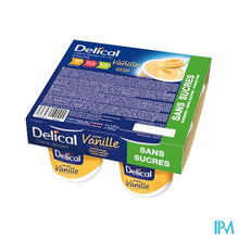 Charger l'image dans la galerie, Delical Creme Dessert Hp-hc Z/suiker Vanil. 4x125g
