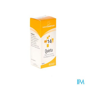 Vanocomplex N14 Quieta Gutt 50ml Unda