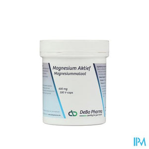 Magnesium Actif Caps 100 X 600mg Deba