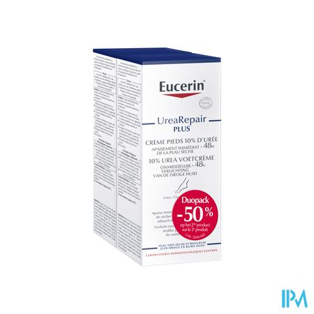 Eucerin Herstellende Voetcreme 10% Urea 2x100ml