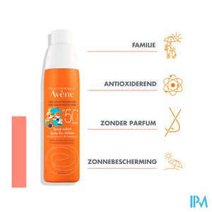 Avene Zon Spray Kind Spf50+ 200ml