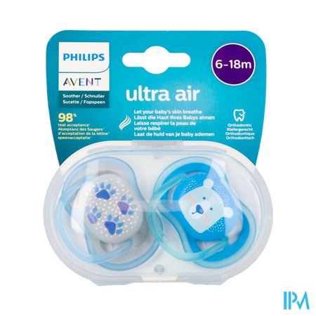 Philips Avent Fopspeen 6m+ Animals Mix