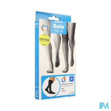 Load image into Gallery viewer, Bota Relax 280 Katoen Korte Kous Zwart N4
