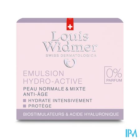 Widmer Dag Hydro-active Emulsie N/parf Pot 50ml