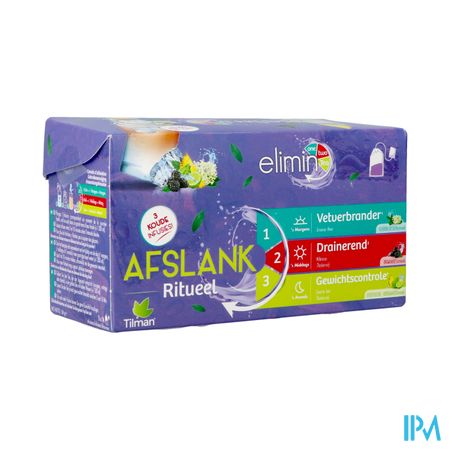 Elimin One Two Tea Purple Tea Bags 3x14