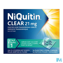 Afbeelding in Gallery-weergave laden, Niquitin Clear Patches 14 X 21mg

