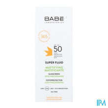 Load image into Gallery viewer, BabE Sun Oil Free Superfluid Sunscreen Ip50 50ml
