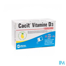 Afbeelding in Gallery-weergave laden, Cacit Vit. D3 1000/880 Sach Gran 30 Impexeco Pip
