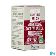 Vitavea Rode Wijnstok Bio Caps 40