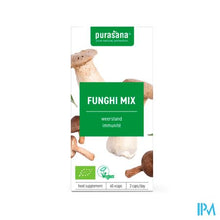 Afbeelding in Gallery-weergave laden, Purasana Funghi Mix 210mg Bio V-caps 60

