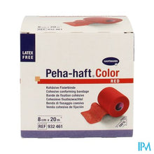 Afbeelding in Gallery-weergave laden, Peha-haft Rood Lf 8cmx20m 1 P/s
