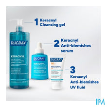 Afbeelding in Gallery-weergave laden, Ducray Keracnyl Uv Fluide Spf50+ A/onzuiver. 50ml
