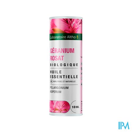 Altho Huile Ess. Bio Geranium Rosat 10ml