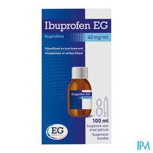 Afbeelding in Gallery-weergave laden, Ibuprofen EG 40 Mg/Ml Susp Oraal Gebruik 100 Ml
