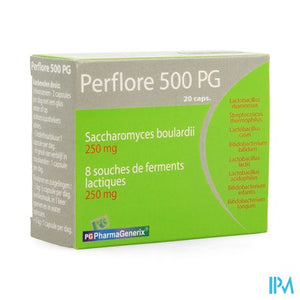 Perflore 500 Pg Pharmagenerix Caps 20