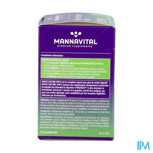 Mannavital Digest Enzyme Forte V-caps 60