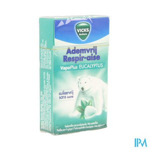 Vicks Ademvrij Z/suiker 40g Box