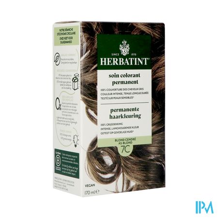 Herbatint 7c Asblond 170ml