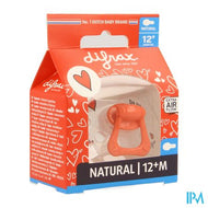 Difrax Fopspeen Natural 12m+ I Love