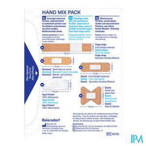 Hansaplast Pflaster Hand Mix Pack Streifen 20