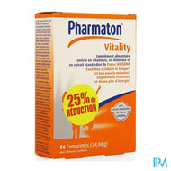 Pharmaton Vitality Comp 56 Promo 25% Gratis