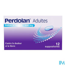 Load image into Gallery viewer, Perdolan Supp Ad 12x500mg

