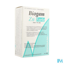 Charger l'image dans la galerie, Biogam Zn Forte Drinkb. Amp 30x5ml
