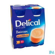 Afbeelding in Gallery-weergave laden, Delical Hphc 360 Perzik-abrikoos 4x200ml
