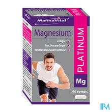 Afbeelding in Gallery-weergave laden, Mannavital Magnesium Platinum Nf Tabl 90
