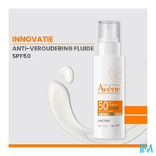 Afbeelding in Gallery-weergave laden, Avene Zon Spf50 A/age Fluide 40ml
