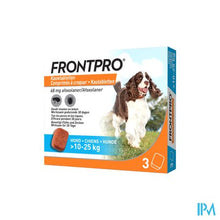 Load image into Gallery viewer, Frontpro 68mg >10-25kg Hond Kauwtabl 3
