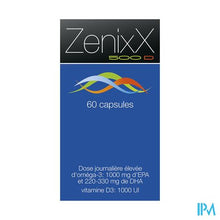 Load image into Gallery viewer, Zenixx 500 D Caps 60
